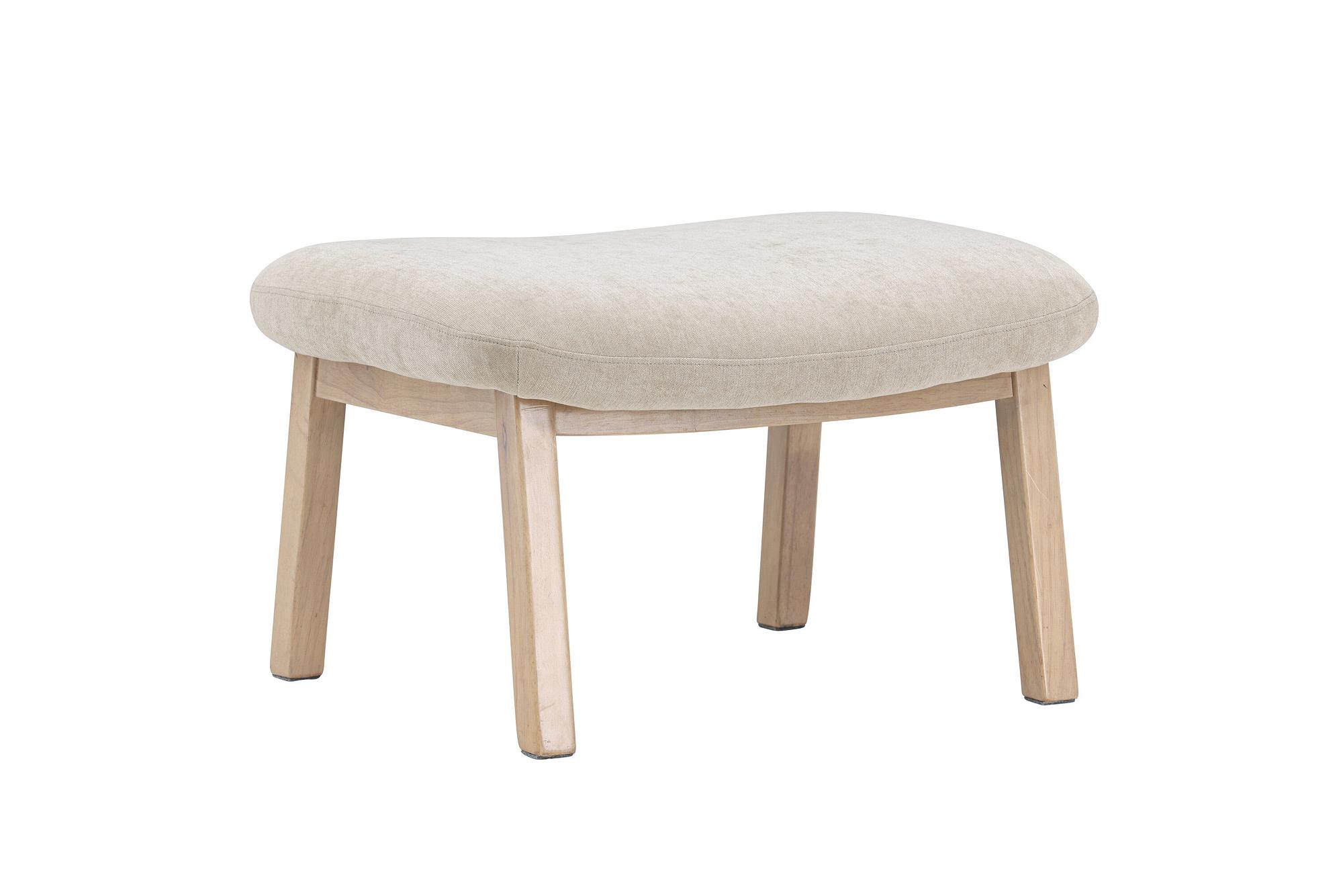 Rile Ottoman White Beige 8