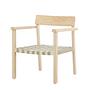 Krois Armchair Nature Mahogany Grey 1