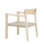 Krois Armchair Nature Mahogany Grey 4