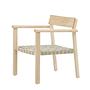Krois Armchair Nature Mahogany Grey 2