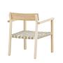 Krois Sessel Nature Mahagoni Grau 7