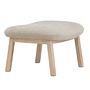Rile Ottoman White Beige 1