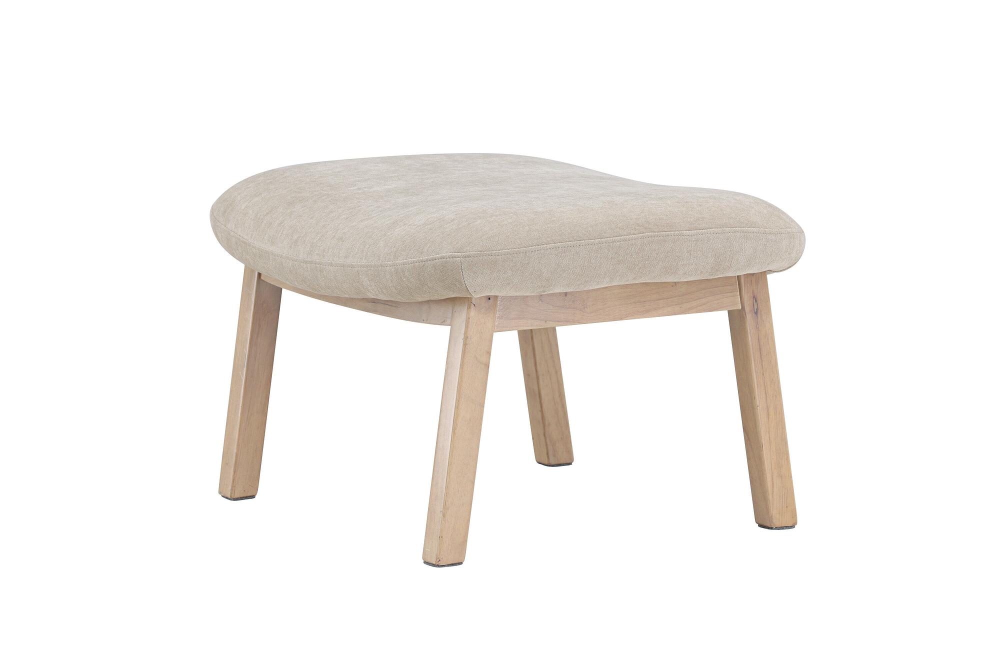 Rile Ottoman White Beige 5