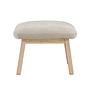Rile Ottoman White Beige 0
