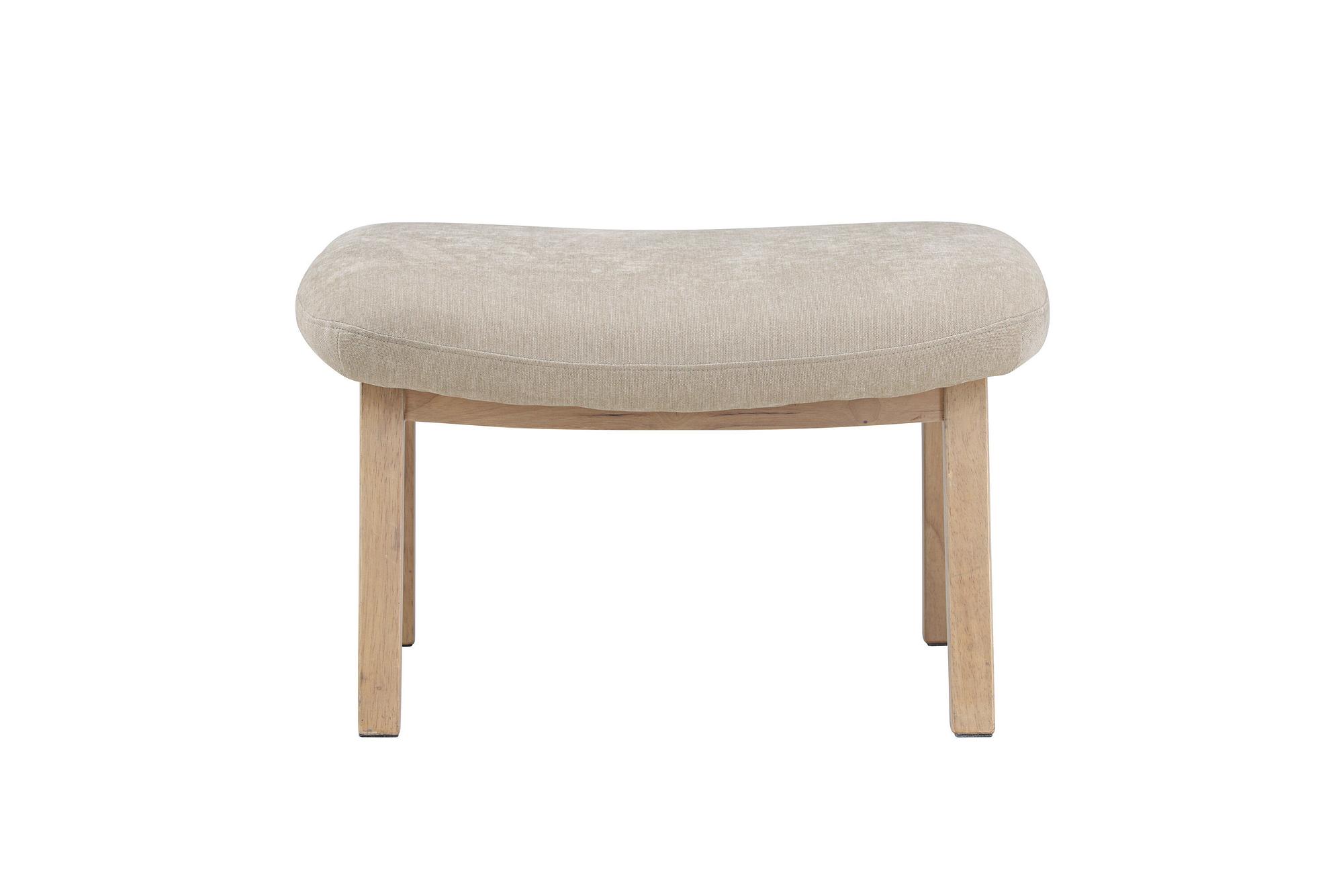 Rile Ottoman White Beige 3