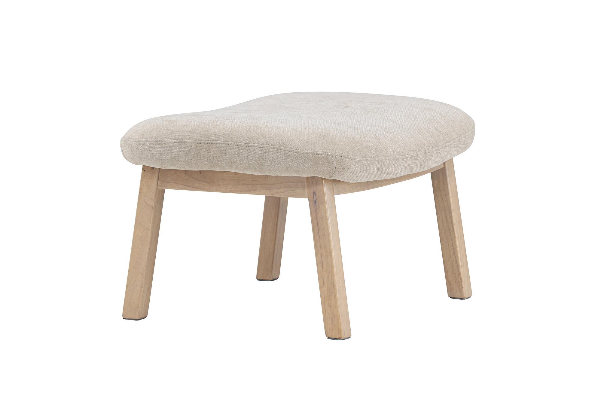 Rile Ottoman White Beige 7