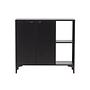 Plate Cabinet Steel Black 0