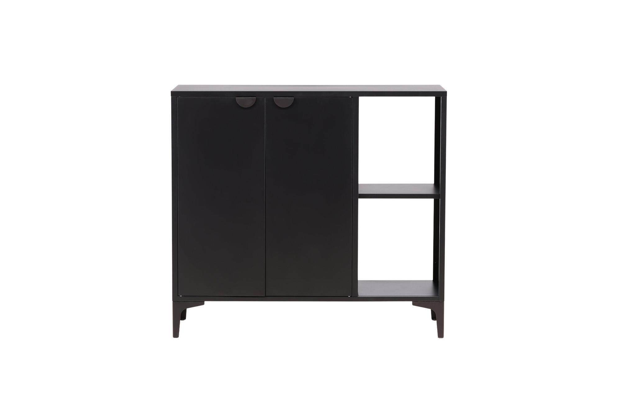 Piring Schrank Stahl Schwarz  0