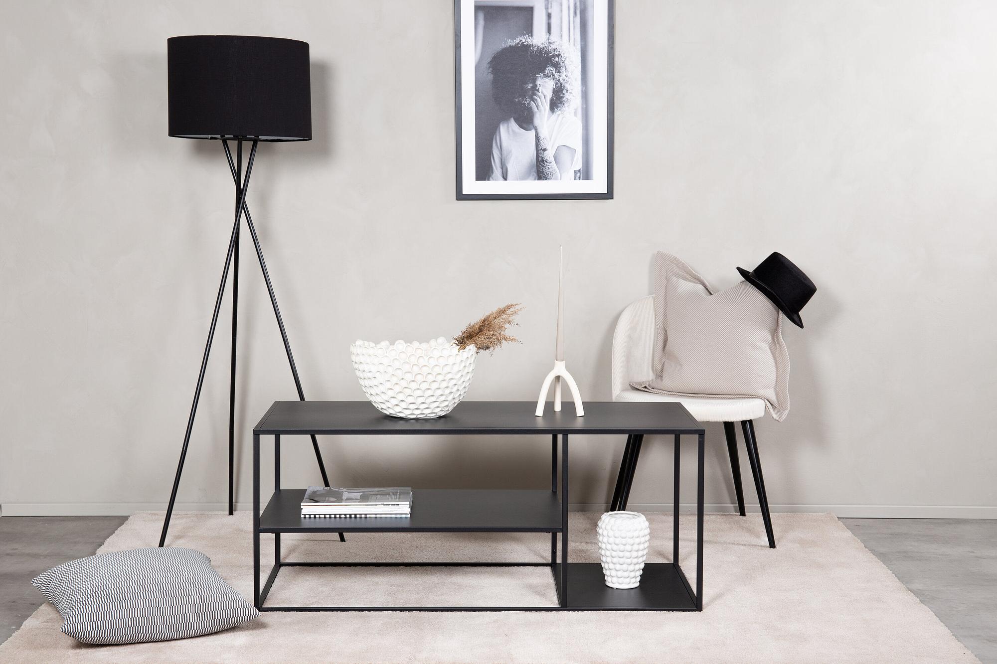 Coffee table Steel Black 3