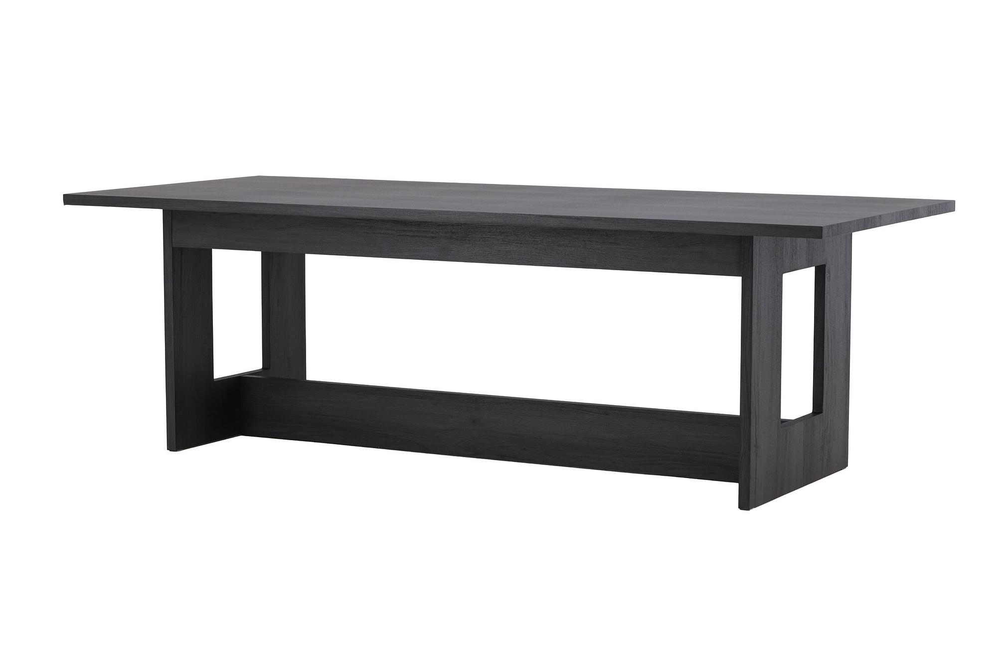 Milly Esstisch Schwarz 100x235cm 1