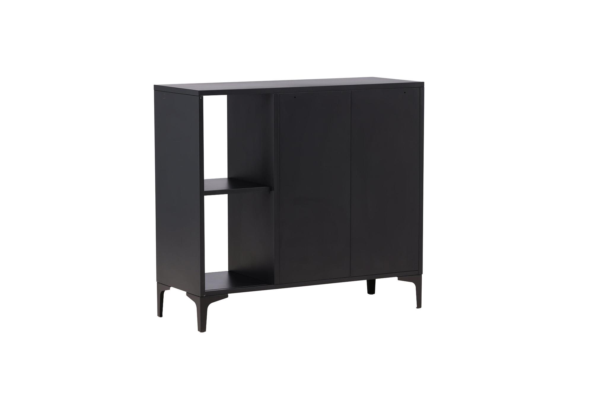 Plate Cabinet Steel Black 5