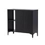 Plate Cabinet Steel Black 7