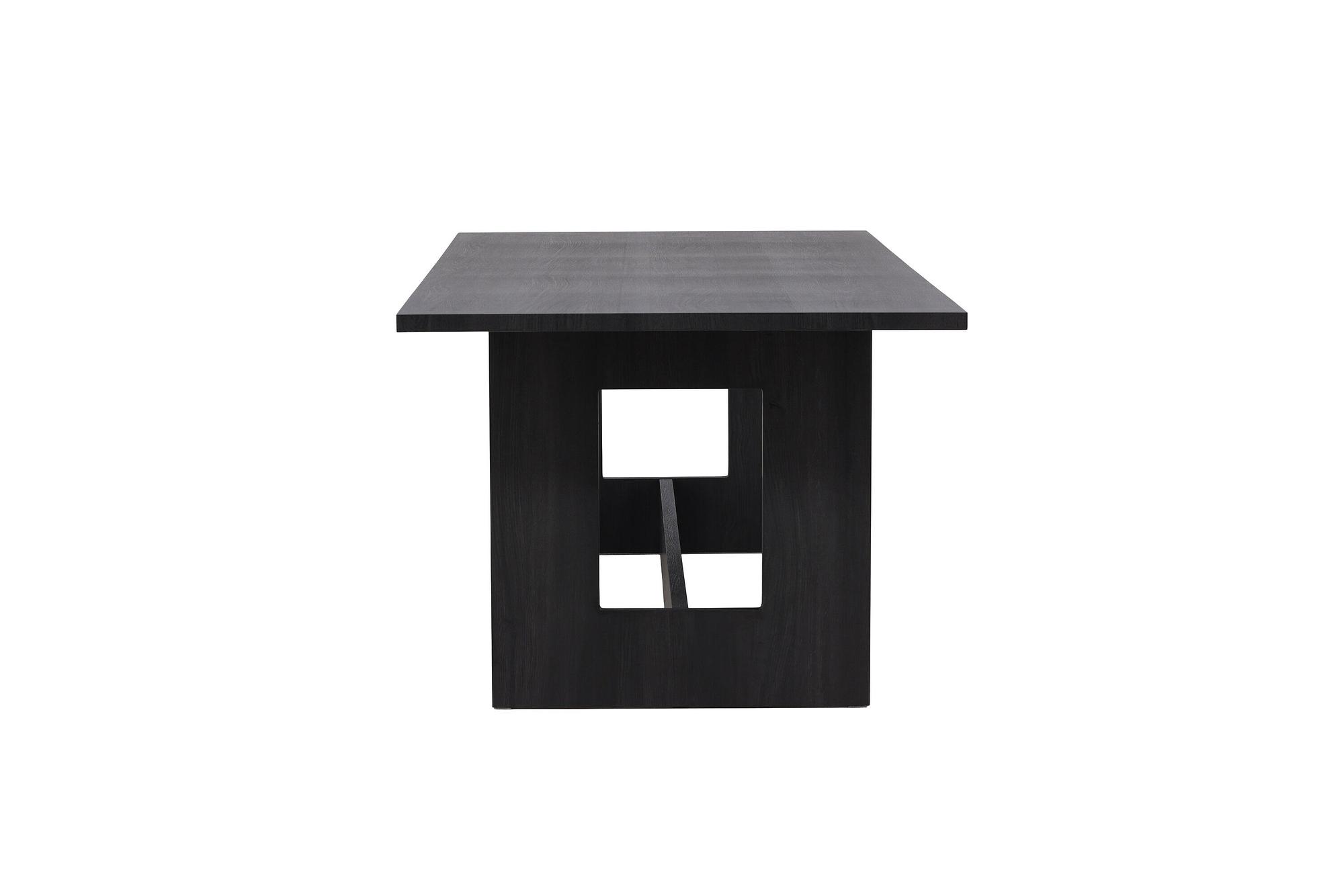 Milly Esstisch Schwarz 100x235cm 3