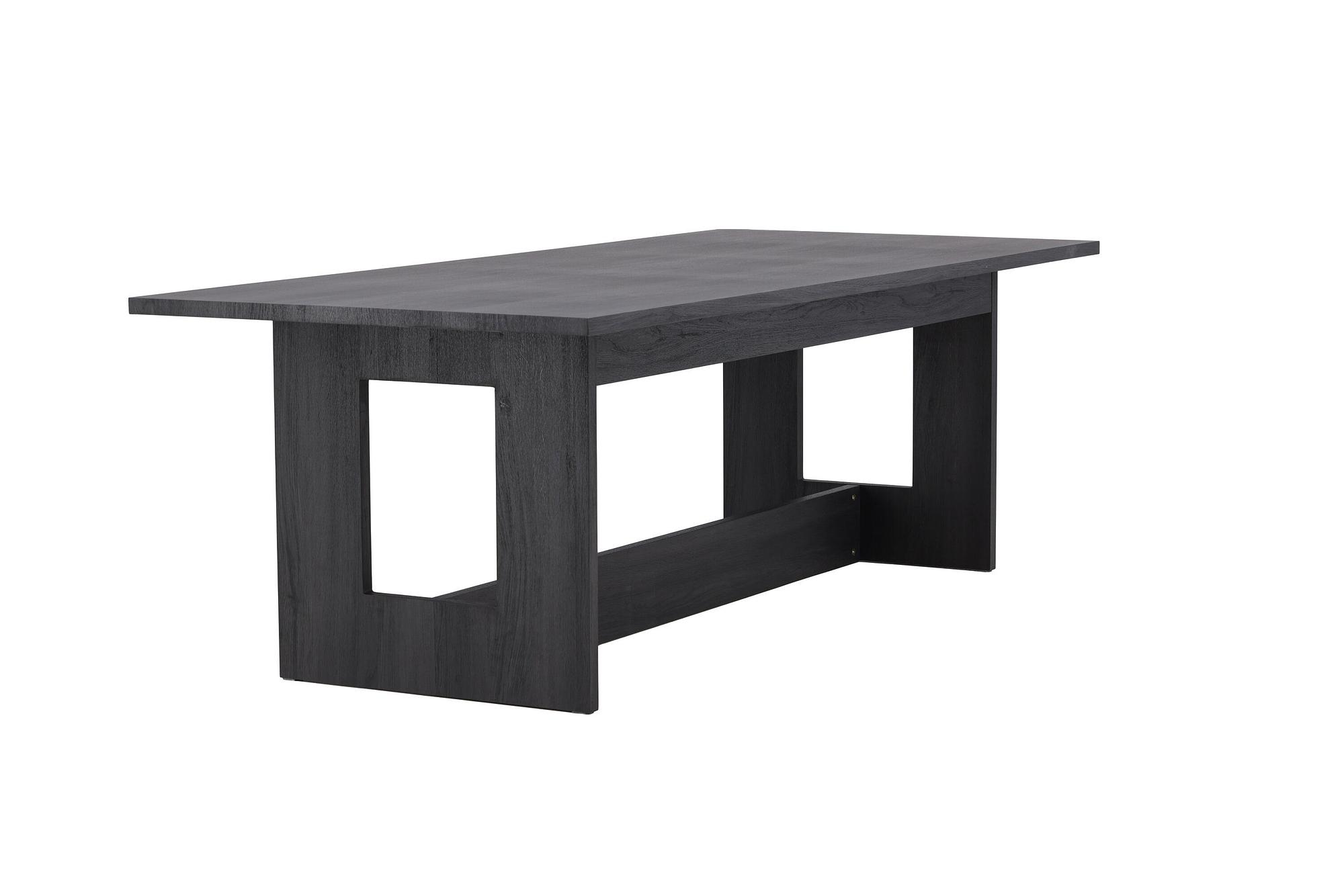 Milly Esstisch Schwarz 100x235cm 4