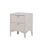 Piring 2 drawers Steel Beige 1