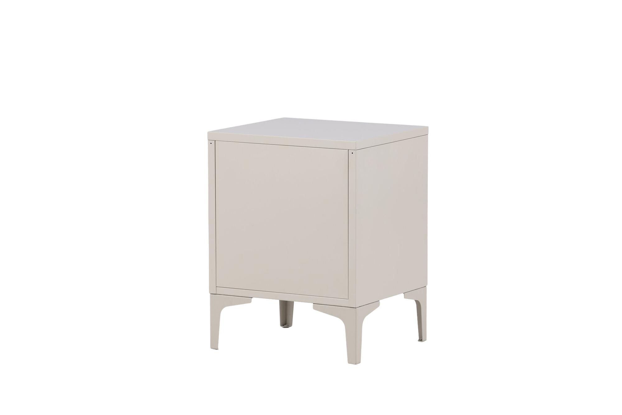 Piring 2 drawers Steel Beige 7