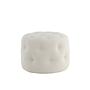 Benjamin Pouf Off-white Teddy 2