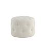 Benjamin Pouf Off-white Teddy 1