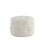 Benjamin Pouf Off-white Teddy 0