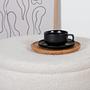 Dunken Pouf Offwhite Teddy 8