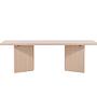 Bassholmen Dining table Whitewash Wood 0