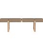 Ängön Bench White stained Rope Light natural 0