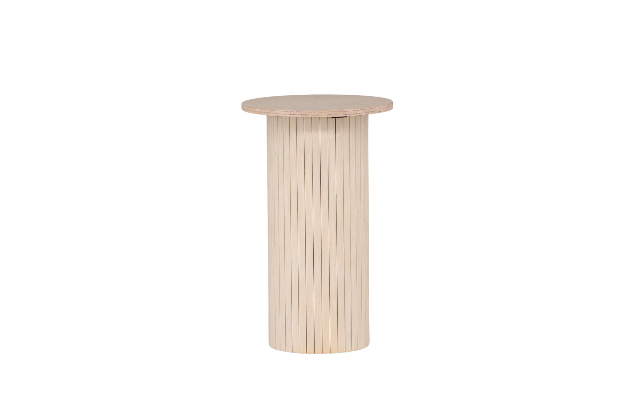 Bianca Side table Veneer Whitewash 5