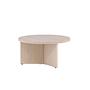 Saltö Coffee table Wood Whitewash Large 7