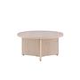 Saltö Coffee table Wood Whitewash Large 8