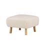 Salina Pouf/Ottoman Bouclé Whitewash/Weiß 4