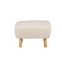 Salina Pouf/Ottoman Bouclé Whitewash/Weiß 6