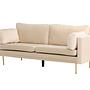 Boom Sofa 3-Sitzer Samt  Creme 3