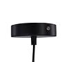 Nicola  Pendant Light  Artificial Feather  Black/Grey  X-Large 2