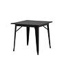 Tempe  Esstisch MDF Schwarz 1