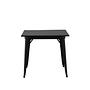 Tempe  Esstisch MDF Schwarz 4