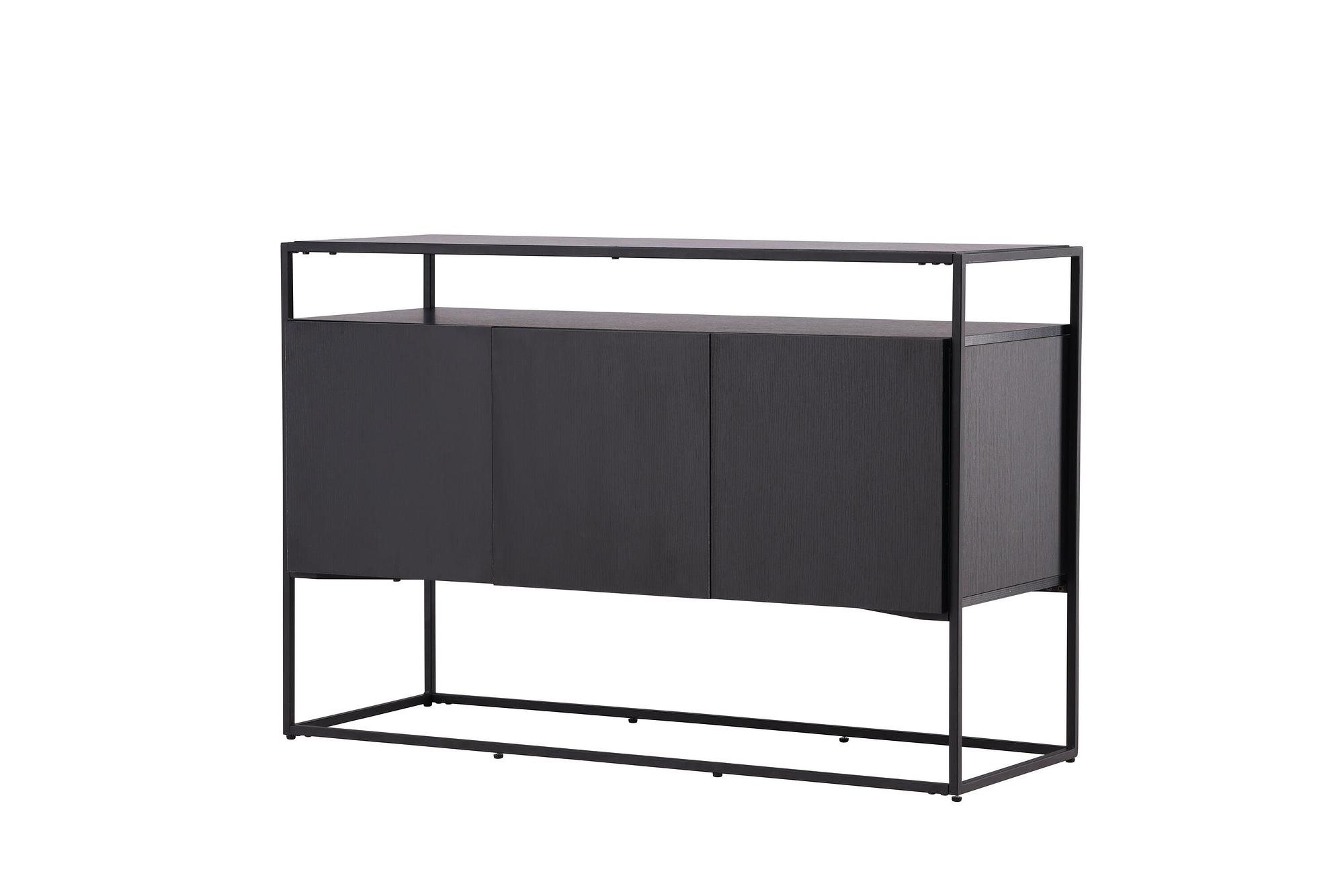 Kingsport Coffee Table MDF Smoke Black 1