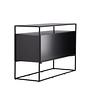 Kingsport Coffee Table MDF Smoke Black 4