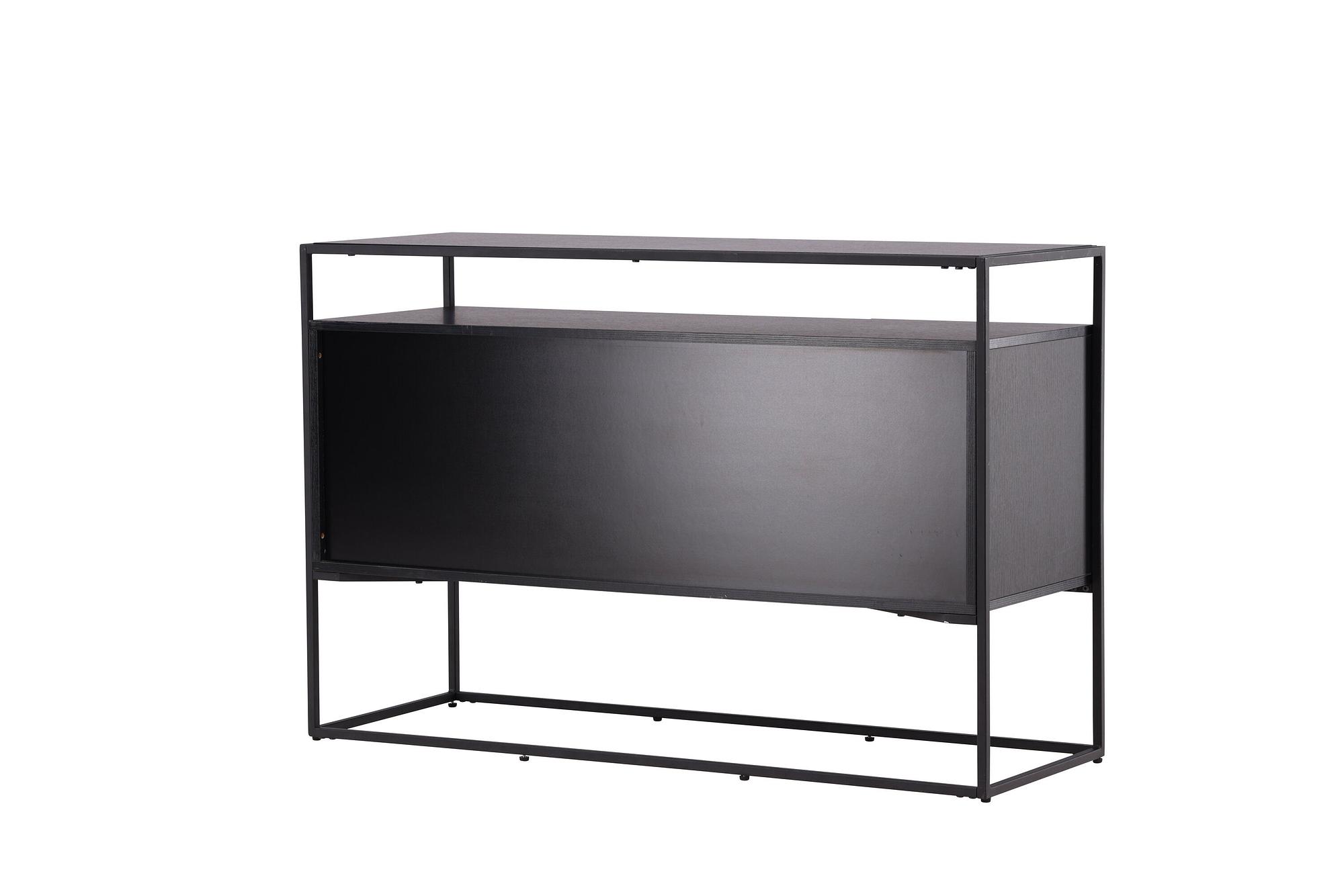 Kingsport Coffee Table MDF Smoke Black 7