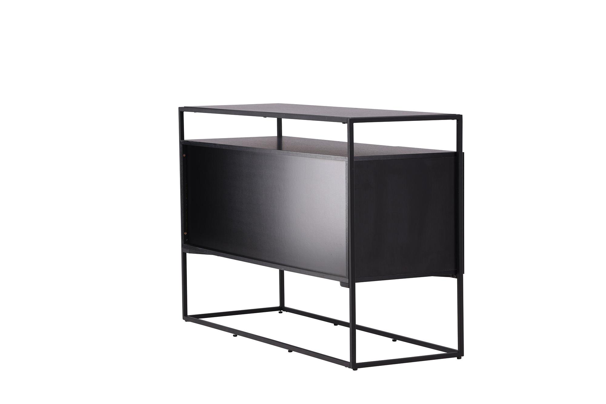 Kingsport Coffee Table MDF Smoke Black 8