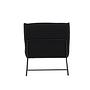Madison Sessel Leinenstoff Schwarz 6