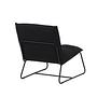 Madison Sessel Leinenstoff Schwarz 7