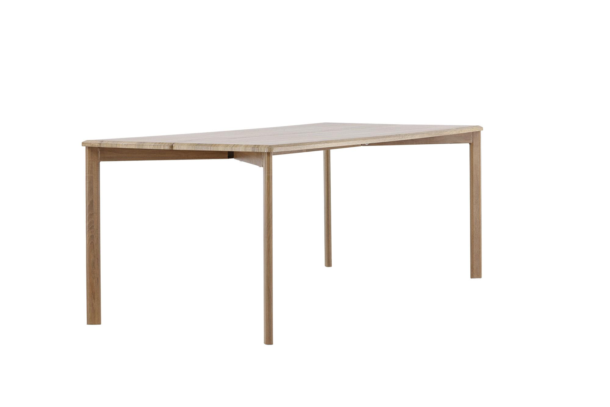 Damon Esstisch MDF Furnier Whitewash 200×90cm 4
