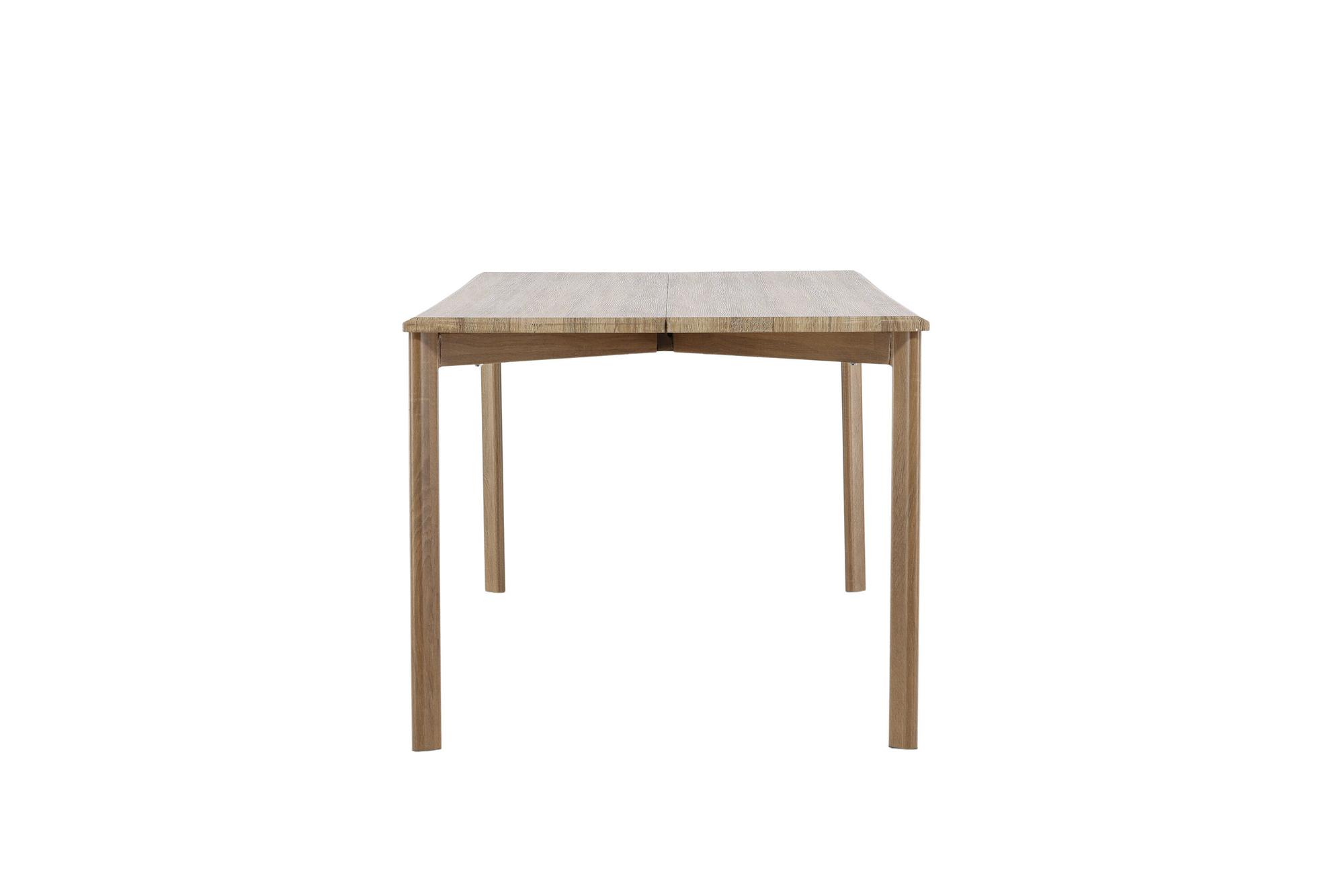 Damon Esstisch MDF Furnier Whitewash 200×90cm 3