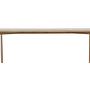 Damon  Dining table  MDF Veneer Whitewash 200×90cm 0