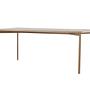 Damon  Dining table  MDF Veneer Whitewash 200×90cm 8