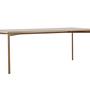 Damon Esstisch MDF Furnier Whitewash 200×90cm 5