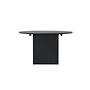 Matilda Dining table extendable MDF Veneer Black ø130/180cm 7