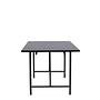 Astrid  Dining table  MDF Veneer  Matte black  200×75cm 3