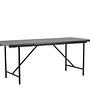 Astrid  Dining table  MDF Veneer  Matte black  200×75cm 5