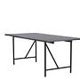 Astrid  Dining table  MDF Veneer  Matte black  200×75cm 8